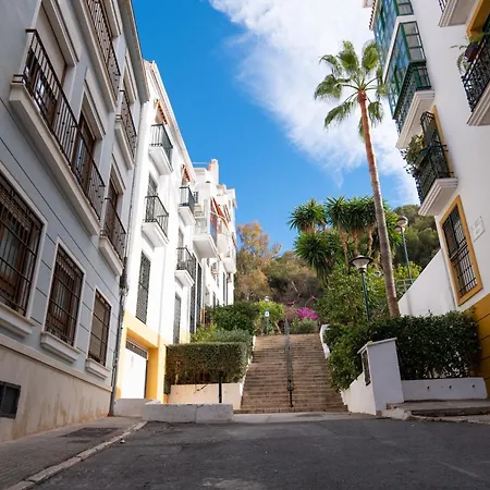 Estudio Centrico Agua Gibralfaro Con Piscina Málaga Extérieur photo